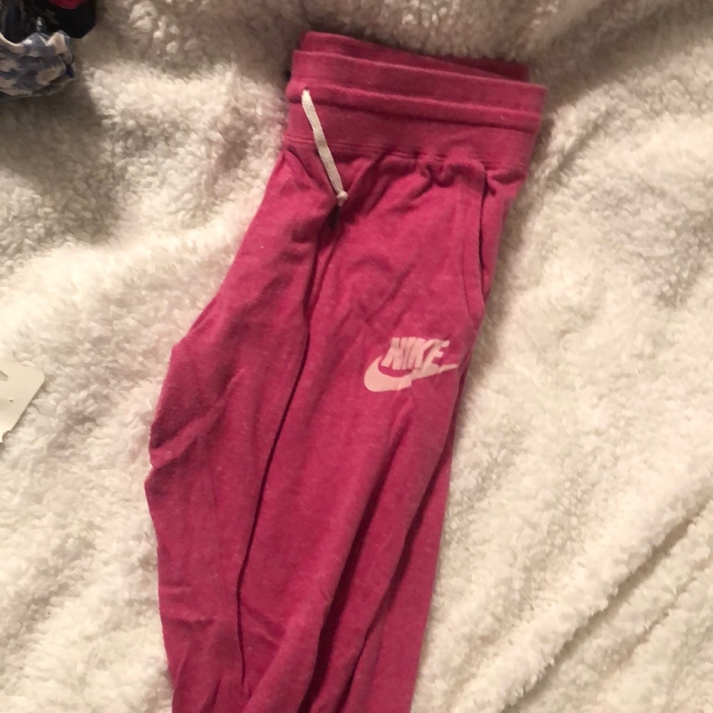 Pink Nike Lounge Pants
